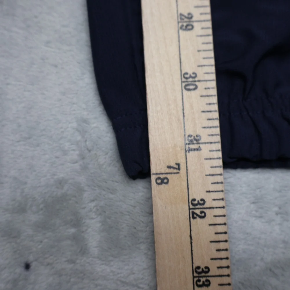 Adidas Track Pants Mens‎ Medium Blue 3-Stripe Athletic Streetwear Joggers 32x31